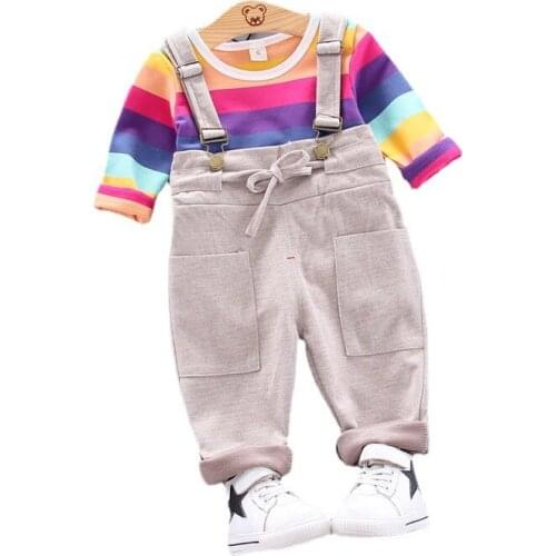 New Spring Autumn Baby Girls Clothes Suit Children Fashion T-Shirt Pants 2Pcs/Sets Toddler Sports Casual Costume Kids Tracksuits