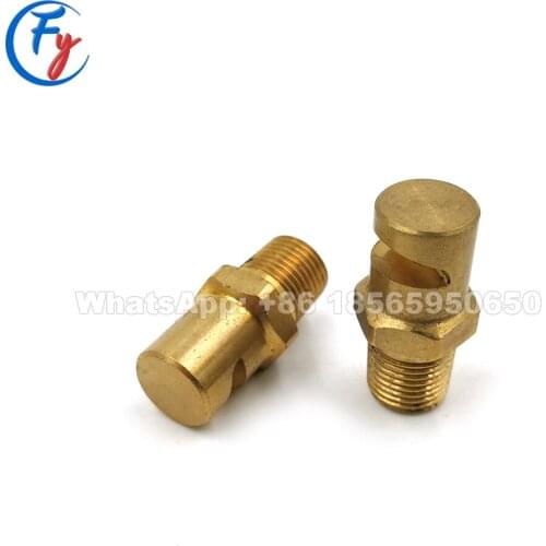 Wide-angle flat spray car washing nozzle, brass wide angle spray flat fan spray nozzle, flat fan wide-angle nozzle