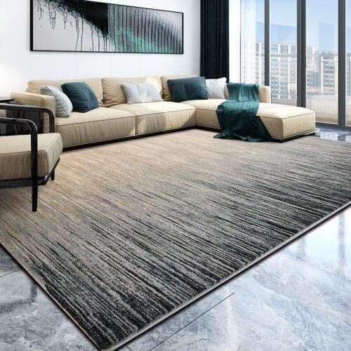 Nordic Modern Living Room Carpet Villa Floor Mat Home Rug Bedroom Sofa Coffee Table Floor Mat Thick Polypropylene Floor Mat S