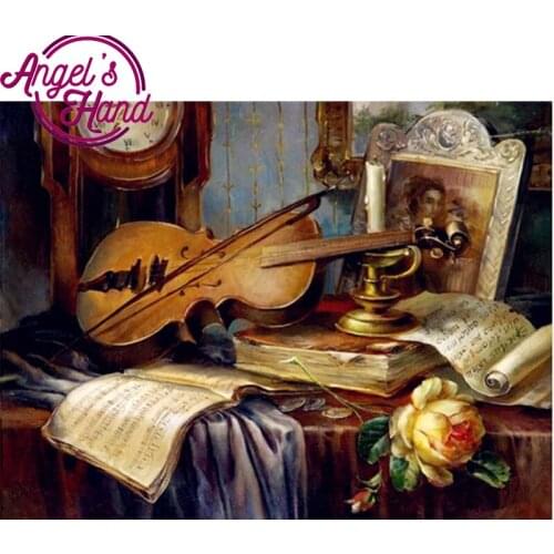 Bead embroidery diamond Guitar music 5d diamond painting sale full diamond mosaic picture of rhinestones cross-stitch kits arts