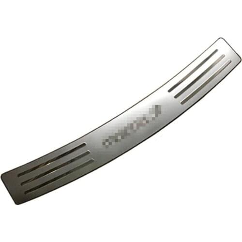 High quality Stainless Steel Rear Bumper Protector Sill plate accessories For Mazda3 Mazda 3 2006-2012