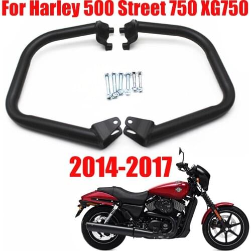 Motorcycle Bumper Highway Crash Bar Engine Guard Protector Frame For Harley 500 Street750 Street 750 XG750 XG 750 2014-2017 2016