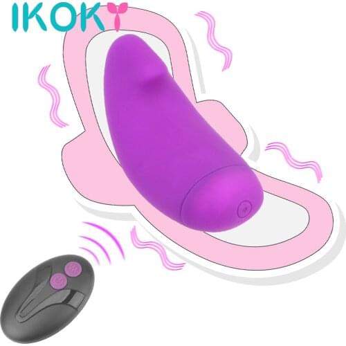 IKOKY Invisible Jumping Egg Female Masturbator 7 Frequency Vibrating Panties Sex Toys for women Erotic Wearable G-Spot Vibrator