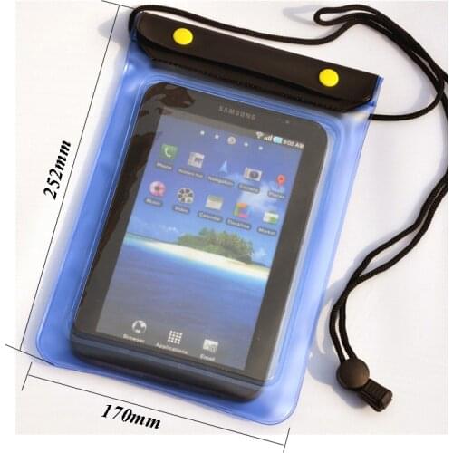 1x Universal 7/8inch Tablet Waterproof Bag Protector Pouch Case For T3 7.0/ Mini 7.9'' /Tab A 8.0 Resistant Water Cover