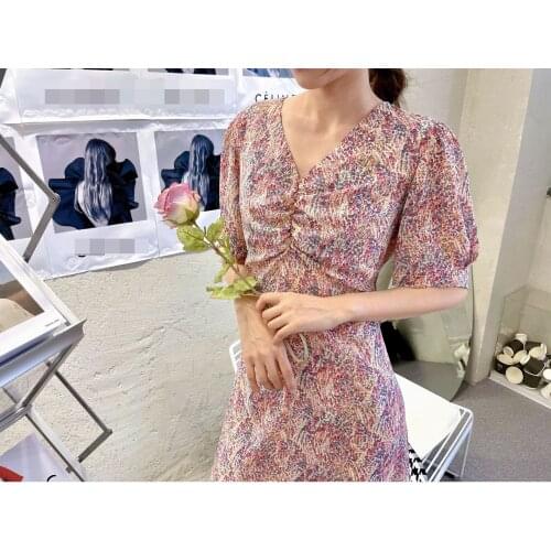 2021 WALO white dress woman dress strawberry dress