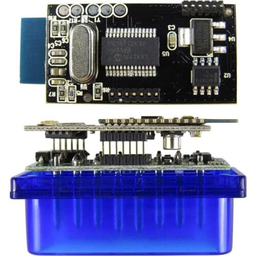 Blue 12V ELM327 V2.1 Interface Bluetooth Wireless OBD2 For Android/Torque Super Vehicle Diagnostic Trouble Code Reader Scan Tool