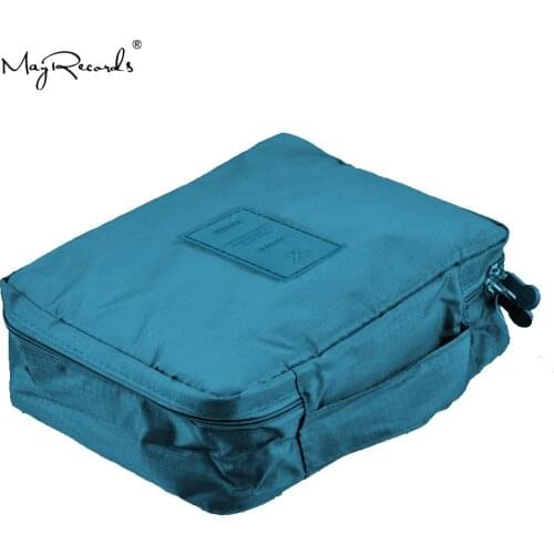 Free Shipping Wine Red Outdoor Travel First Aid Kit Bag Home Small Medical Box Emergency Survival kit Treatment Outdoor Camping