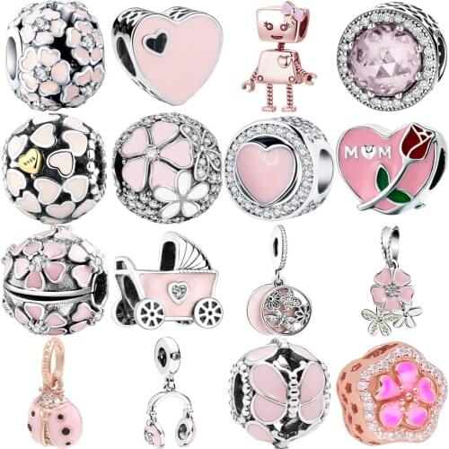 Designer 925 Sterling Silver Bracelet Floating Charms Beads Fit Original Charms Bracelets for Women Necklace Womens Jewelry