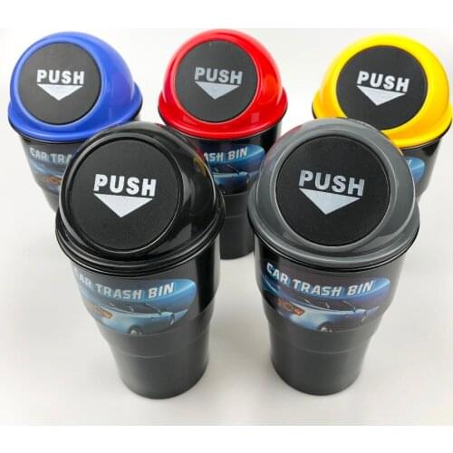 Car-Styling Trash Bin For Suzuki SX4 SWIFT Alto Liane Grand Vitara jimny S-cross Spacia Splash Kizashi Wagon R IGNIS CELERIO