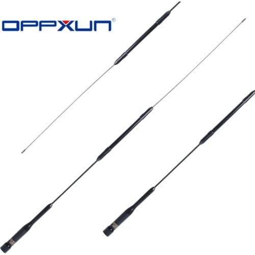 OPPXUN Antenna AZ-507FX Dual Band Mobile Radio Antenna AZ-507FXPLUS UHF/VHF 144/430 MHz Ham Radio Walkie Talkie SP-608P Antenna