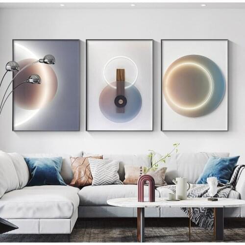 Nordic Minimalist Posters and Prints Contemporary Creative Canvas Painting Home Decoration Modern Wall Art Living Room Pictures