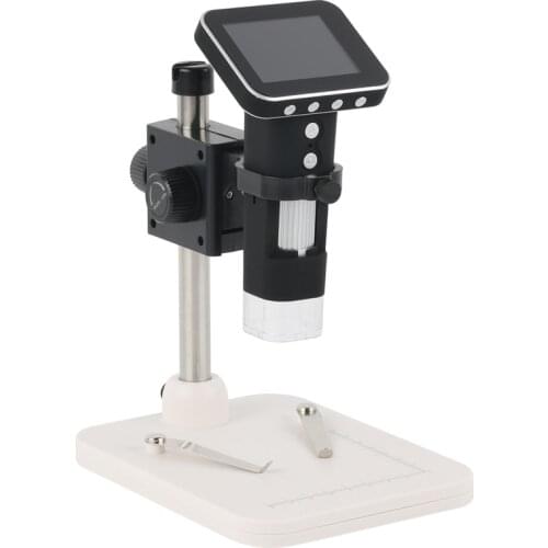 Portable 500X USB Digital Mobile Microscope 3MP HD 720p Camera 3.5 Inch LCD Screen USB And 8LED For PC And TF Card Recorder