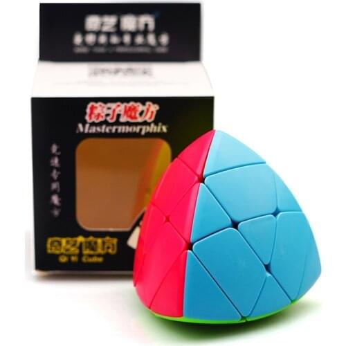 Qiyi Mastermorphix 3x3 Magic Cube Rice Dumpling Speed Cube professional Pyramorphix Educational Learning Toy For Children