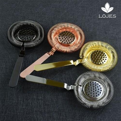 Stainless Steel Cocktail Strainer Bar Strainer Hawthorne Strainer Bar Stainless Steel Deluxe Strainer Bar Tool Batender