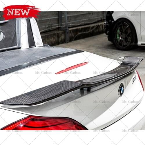 FOR BMW E89 Z4 ROWEN STYLE CARBON FIBER SPOILER TRIM FOR AUDI TT R8 LEXUS IS UNIVERSAL CARBON WING LIP RACING