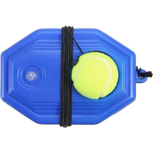 Rebound Trainer Partner Single Tennis Practicer Ball Self-study Exercise Balls Hand-eye Coordination Reaction Training Tool Set