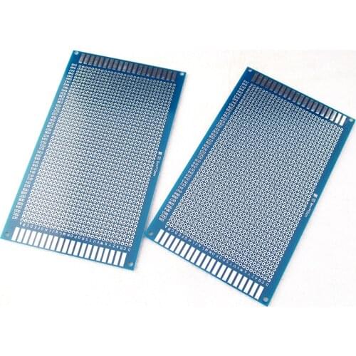 10PCS 9x15 cm (3.5"x6") Double Side Prototype PCB Panel Universal Circuit Board FR-4 Glass Fiber