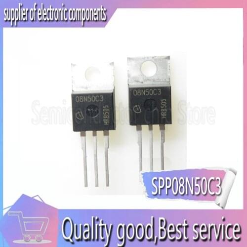 10pcs/lot 08N50C3 SPP08N50C3 New stock TO-220 560V 7.6A