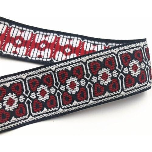 5Yards 33mm 1-1/4' Hair Bowknot Accessory Flowers Woven Jacquard Ribbon Packaged MaterialS Handmade Gift Wrapping Ribbons