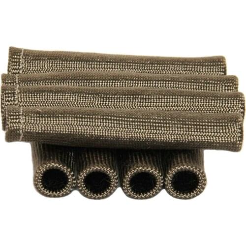 8Pcs 2500° for Spark Plug Wire Boots Protector Sleeve Heat Shield Cover for LS1/LS2 Titanium