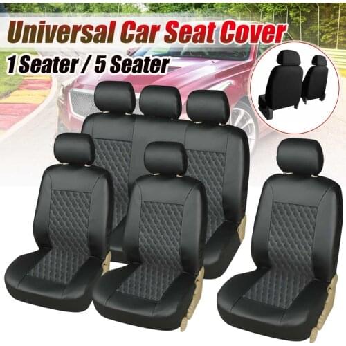 Car Seat Covers Automobiles Seat Covers Protector Cushion PU Leather SUV Truck for VW for Ford for BMW for Audi