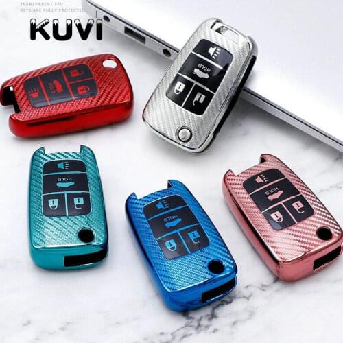 4Button TPU Car Key Cover Case For Buick Chevrolet Cruze Opel Vauxhall Mokka Encore Astra Corsa E Insignia Zafira G H Keychain