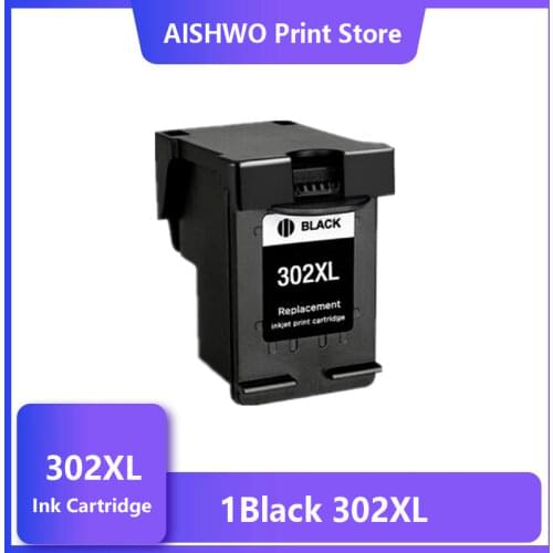 302XL Black remanufactured Cartridge Replacement for HP 302 HP302 XL Ink Cartridge for Deskjet 1110 1111 1112 2130 2131 printer