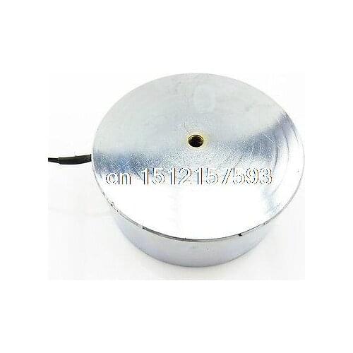 12VDC Electric Magnet 15W 1200N Gravitation Force Electromagnet Solenoid P100/40