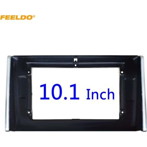 FEELDO Car Sterei 2Din Fascia Frame Adapter For Toyota RAV4 10.1" Big Screen CD/DVD Player Fitting Panel Frame Kit #HQ1553
