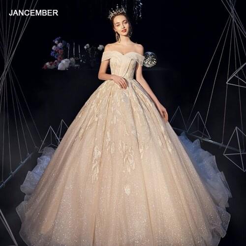 HLF29 Brides Mades Dress Fashion Simple Lace Princess Wedding Dresses платье свадебное кружево Sukienki Slubne Mariage