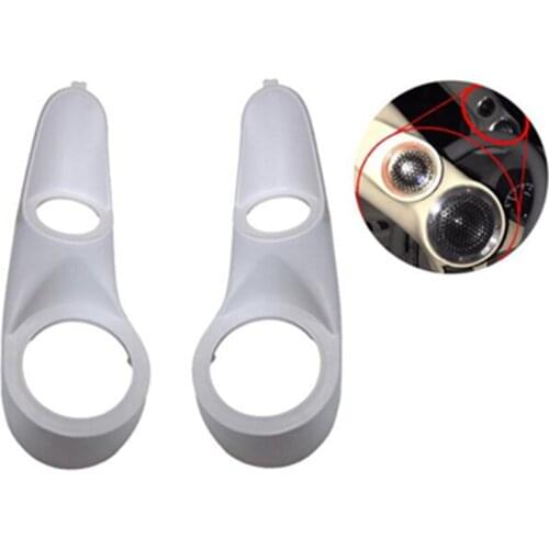 I KEY BUY 1 Pair Car Audio A Pillar Modified Gasket Three-way Mold Bracket Treble Tweeter Mid-range Speaker Base Modification