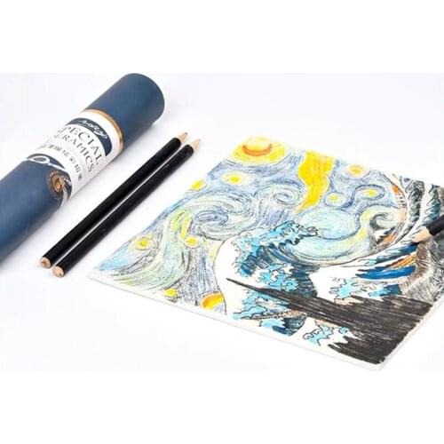 Pottery Underglaze Color Pencil Pottery DIY Painting Hand-painted Hook Line Underglaze Color Lead Powder Pen 12 Color Pencil Set