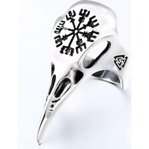 Stainless steel ealge stainless steel men ring punk titanium steel ring