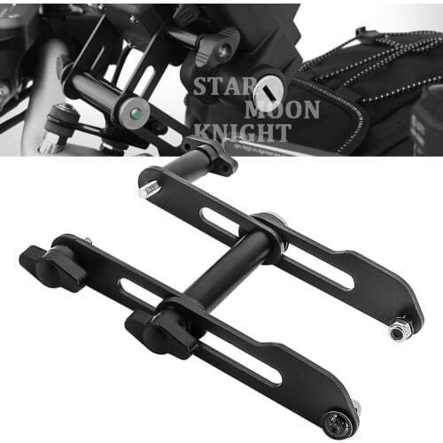 Motorcycle Adjustable Extend Stand Holder Phone Mobile Phone GPS Navigation Plate Bracket For BMW F900R F900XR S1000R F900 X R
