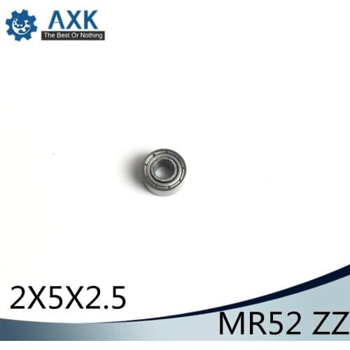 MR52ZZ ABEC-1 (500PCS) 2X5X2.5mm Miniature Bearings bearing MR52 ZZ