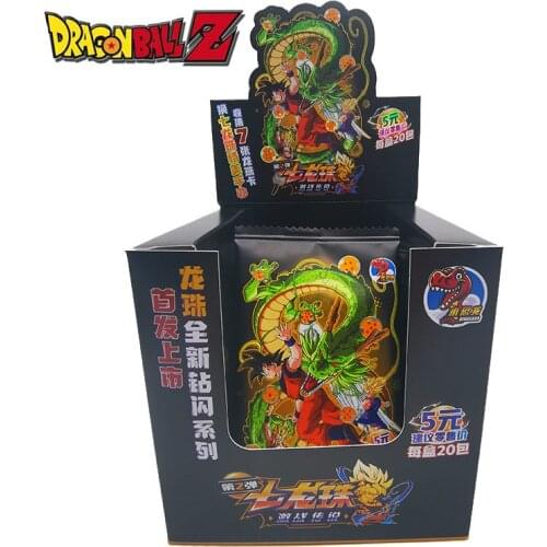 NEW DRAGON BALL Collection Edition Anime Figures Son Goku Super Saiyan Vegeta IV Bronzing SP SSR Gilding Flash Cards Kids Toys