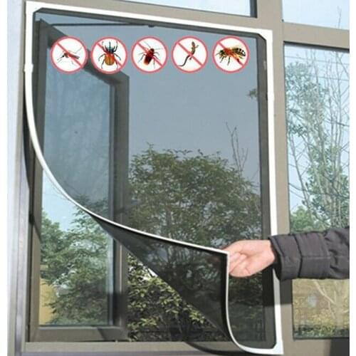 Anti-insect Anti Mosquito Net Indoor Room Fly Insect Mosquito Screen Window Screen DIY Curtain Net Mesh Bug Mosquito Curtain