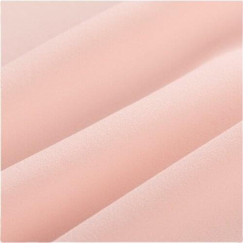 Width 59" Summer Impervious Solid Color Comfort Chiffon Fabric By The Yard For Dress Pants Shirt Material