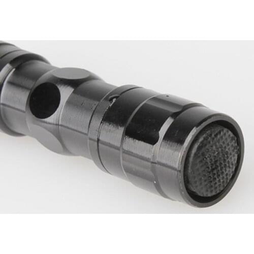 LED Mini Torch Flashlight Light Lamp Handy Police Torch LED Light Portable Waterproof For Outdoor Camping Black Torch LED Light