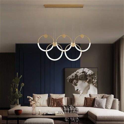 Tongue feast Pendant Lights With Control Panel
