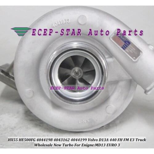 Turbo Turbocharger HX55 HE500FG 4044198 4043162 4044199 3790509 4031169 4044199 For Volvo D13A 440 FH FM E3 Truck MD13 EURO 3