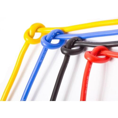 High Quality wire silicone 8 AWG Heatproof Soft Silicone Wire Cable For RC Drone Plane 6 colors