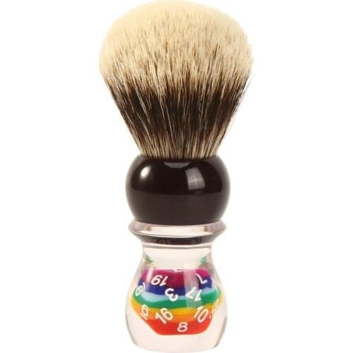 Yaqi 26mm Lucky Dice Two Band Badger Hair Shaving Brush