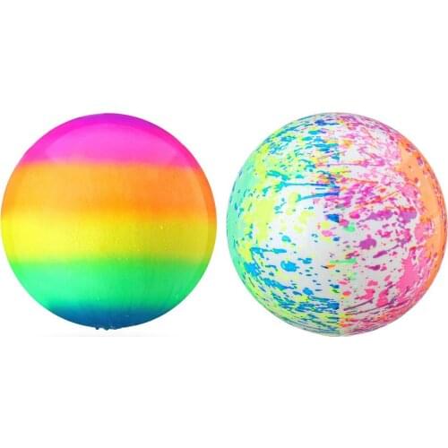 Funny Beach Swimming Pool Toys Rainbow Ball Colorful Underwater Pool Game Swimming Pool Game For Underwater Passing Ball