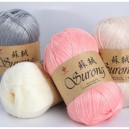 100grams Wool Knitted Crochet Knitting Yarn Scarf Sweater Estambre Para Tejer Hilo Yarn Crochet