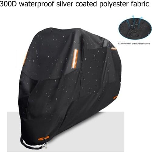 Motorcycle Cover M L XL 2XL 3XL 4XL Universal Outdoor Uv Protector Waterproof Bike Rain Dustproof Motor Scooter Cover 300D