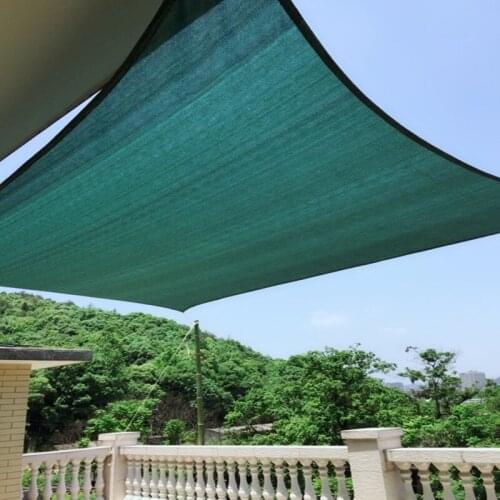 4 x 5 M/pcs Rectangle Sun Shade Sail 95% shading UV protection HDPE Shade Net for Residential Pool shades awning