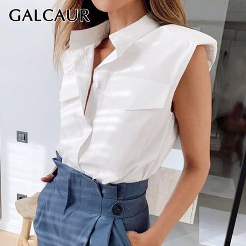 Офисные блузки GALCAUR China At AliExpress