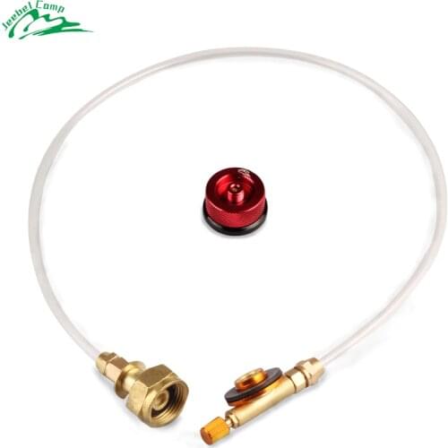 Jeebel Outdoor Gas Stove Camping Stove Propane Refill Adapter Burner LPG Flat Cylinder tank Coupler Bottle Adapter Save