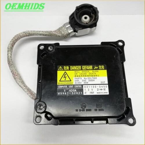 KDLT003 DDLT003 OEM D4S ballast 1PCS Used Original computer cable 220cm headlight Control Unit Module ECU xenon hid 85967-52021